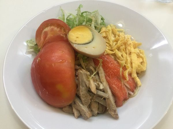 「【夏季限定」冷やし中華(¥900)」@マツマルの写真