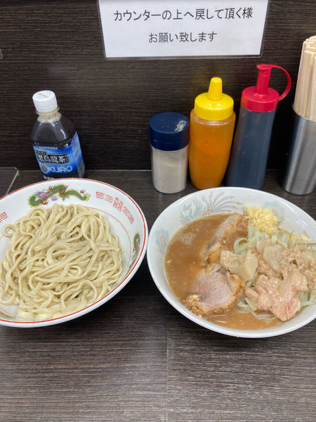 「つけ麺（麺少なめ）」@ラーメン二郎 川越店の写真