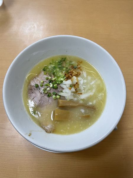「こってり鶏出汁濃厚塩880円」@麺蔵 あつおの写真