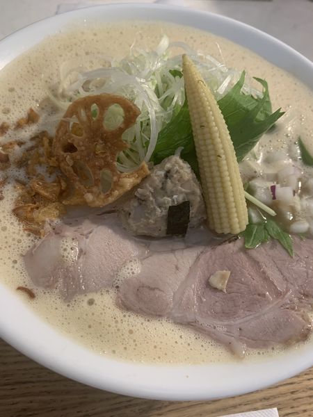 「神様からの贈り物ラーメン」@オコメノカミサマの写真