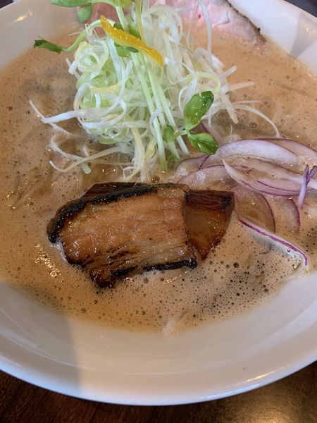 「鶏とろみそば」@麺屋 甚八の写真