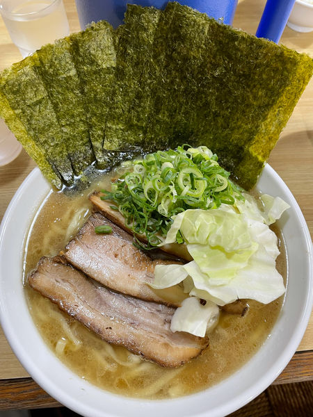「豚骨醤油チャーシュー大盛り　海苔増し」@麺家 むら田の写真