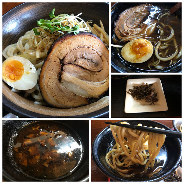 「【裏メニュー】焦がし醤油つけ麺 900円」@和風らーめん 凪の写真
