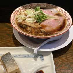 サバ醤油そばとサバお寿司¥1,050