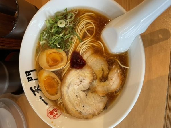 「半熟味玉ラーメン」@博多ラーメン一天門の写真