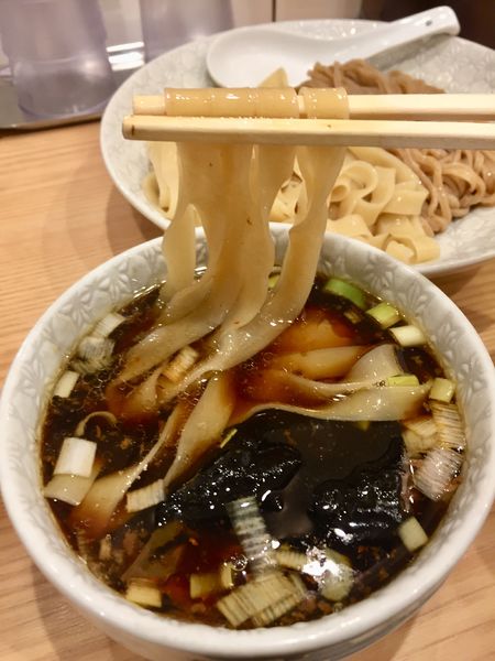 「味玉合盛りつけめん【1000円】」@麺や 麦ゑ紋の写真