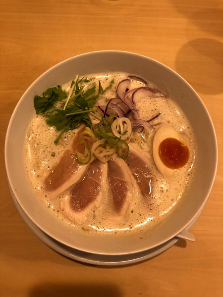 「鶏白湯ラーメン」@鶏そば 久遠の写真