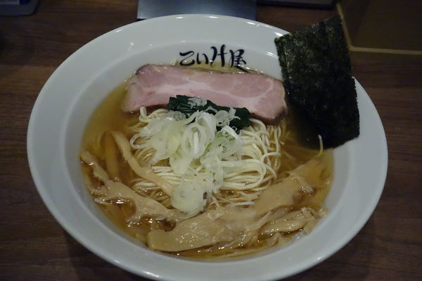 「中華そば 　塩　細麺」@仙台 自家製麺 こいけ屋の写真