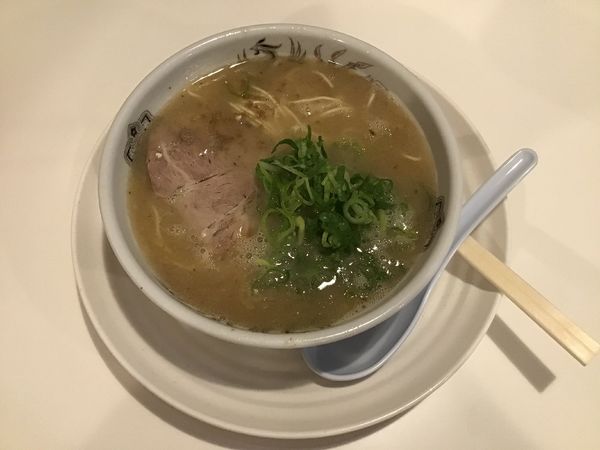 「ミニラーメン600円、麺硬さ普通」@八ちゃんラーメン ラーメン博物館店の写真