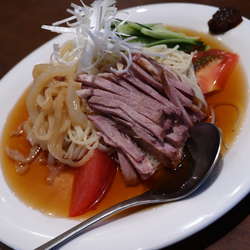 冷やし中華　しょう油味