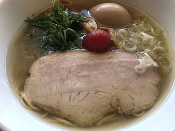 「味玉おおば斗志雄950円」@ラーメンハウス ブレーンバスターの写真