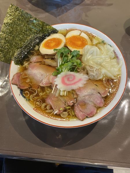 「特製白川ラーメン」@わら小屋の写真