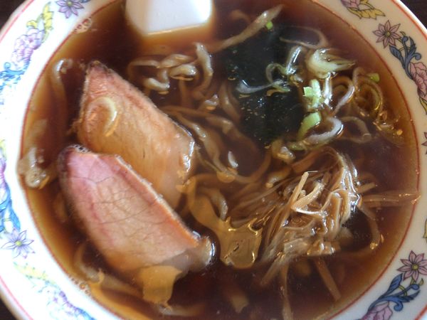 「ラーメン600円」@手打ちラーメン 三玉家の写真