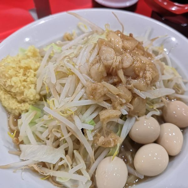 「ラーメン(750円)」@ラーメン ノックアウトの写真