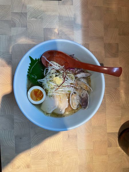 「煮干しと貝出汁の冷麺」@にぼしらーめん88の写真