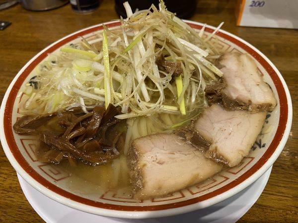 「冷やかけ中華そば＋ネギ」@田中そば店 浅草店の写真