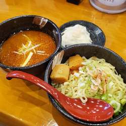 えび味噌つけ麺(¥1,001)期間限定品