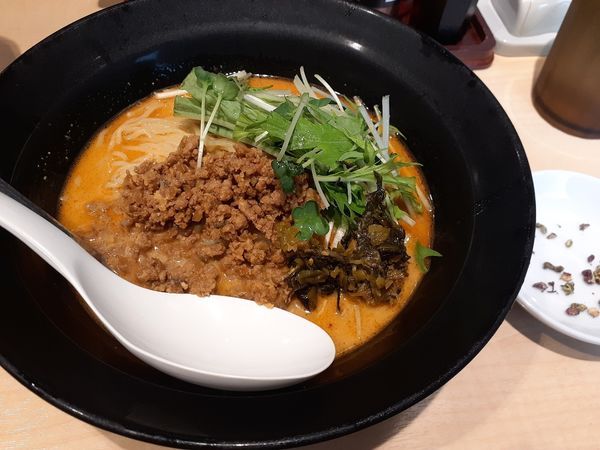 「濃厚冷やし担々麺」@伝丸 天王町店の写真