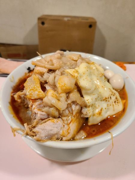 「大スッパ辛いラーメン」@成蹊前ラーメン 吉祥寺の写真