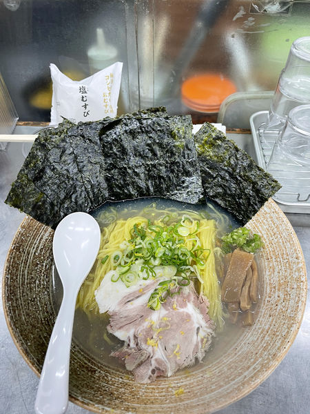 「牡蠣出汁冷やしラーメン塩」@覆麺 智の写真