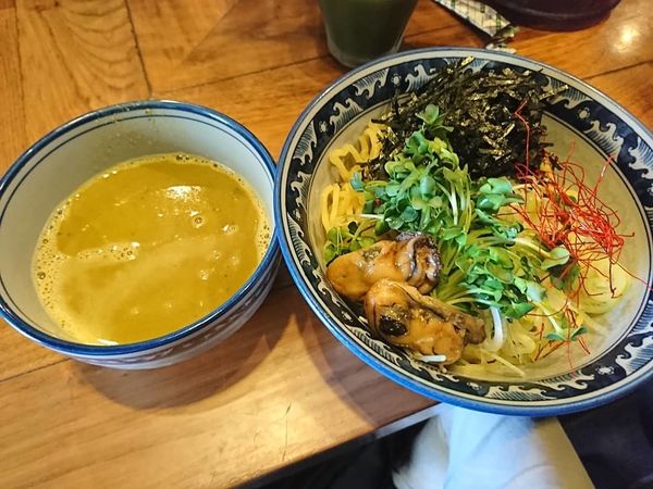 「牡蠣つけ麺」@麺や佐市の写真