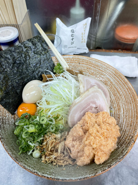 「オマール海老まぜそば塩」@覆麺 智の写真