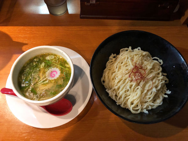 「柚子塩のつけそば」@横浜中華そば 維新商店の写真