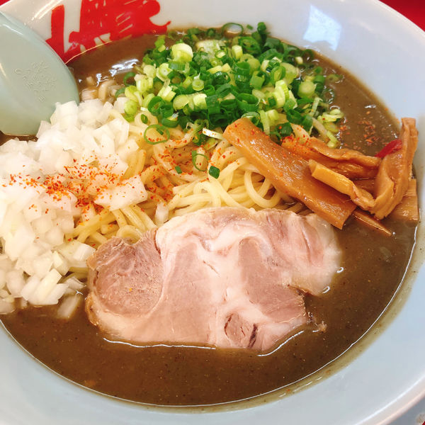 「鬼煮干しラーメン 860円」@ラーメン山岡家 大泉店の写真