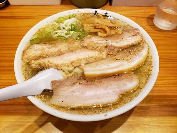 「塩チャーシューメン」@佐野青竹手打ちラーメン 大和の写真