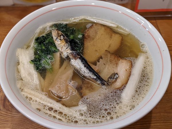 「塩かけ最終型」@別邸三く 中華蕎麦 萃の写真