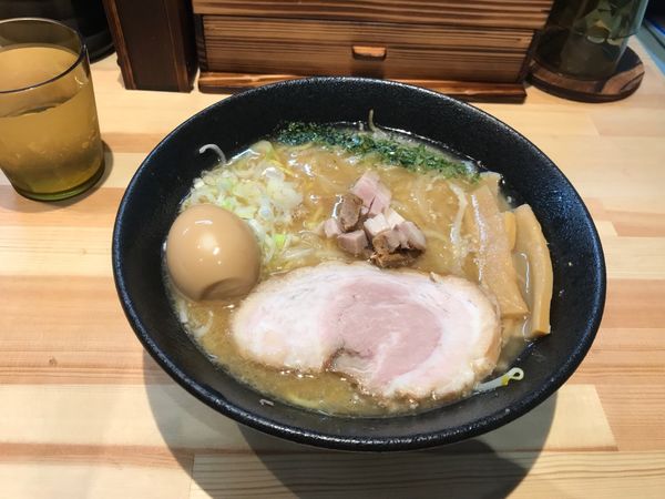 「味噌らぁめん＋味玉」@味噌Style REGISTAの写真