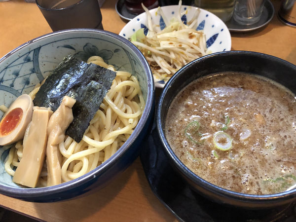 「豚骨魚介つけめん」@焦がしねぎらーめん 葱次郎 大宮西口店の写真