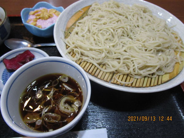 「蕎麦とカレー丼のランチSet 900円」@そば処 初味の写真