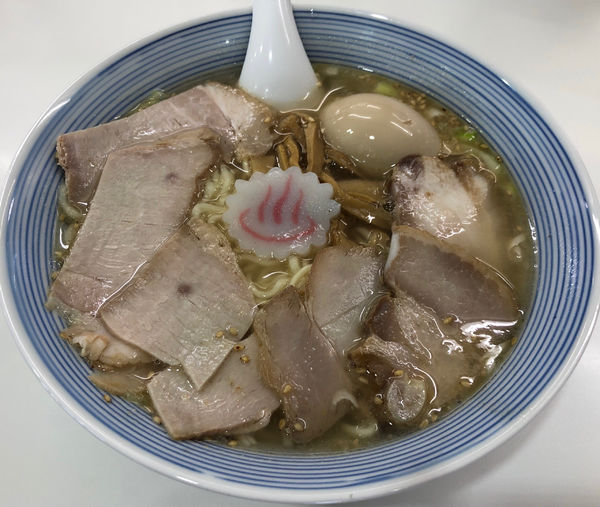 「特製しお」@温泉ラーメン 八方美人の写真