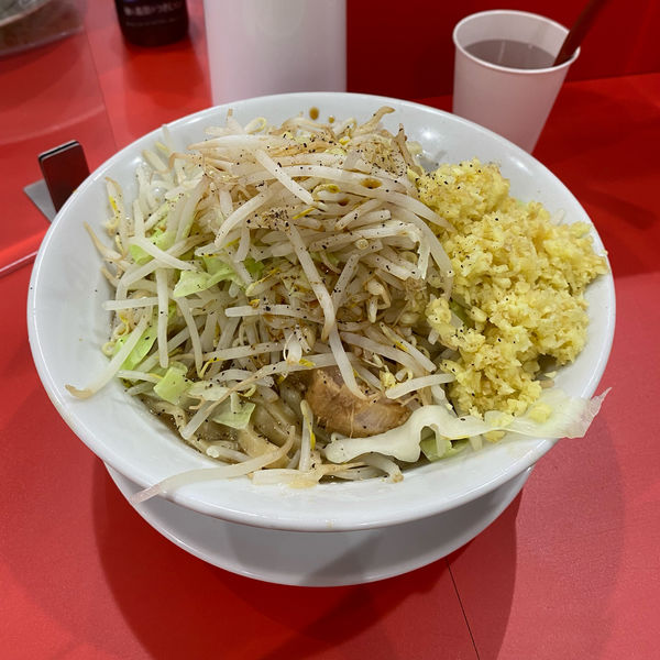 「ラーメン　豚増し」@ラーメン ノックアウトの写真