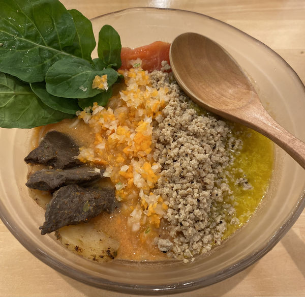 「【限定】クミン香る冷やしスパイスラーメン　１１００円」@チリトマラーメン THANKの写真