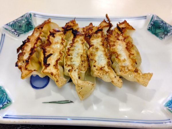 「餃子340円」@京風らーめん・あんみつ はなむらの写真