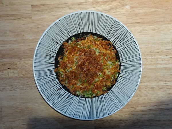 「絶品汁無し担々麺」@麺処 一龍の写真