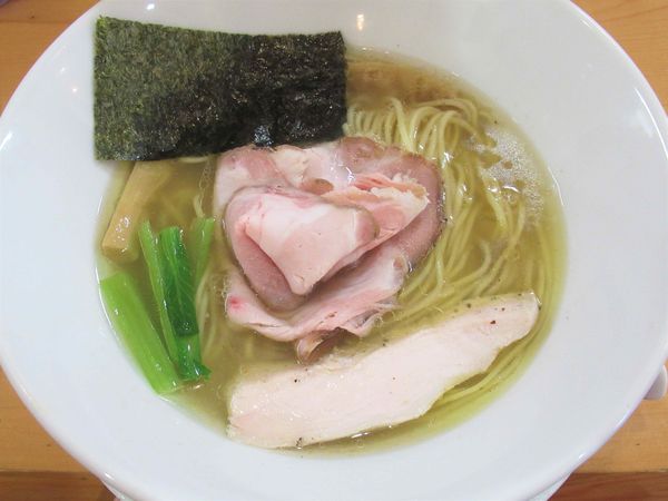 「潮そば（880円）」@麺屋BISQの写真