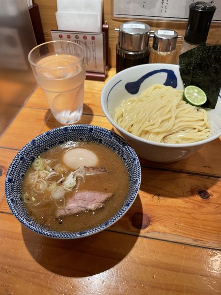「特製つけ麺（大盛り）」@つじ田 飯田橋店の写真