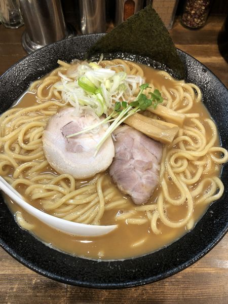 「らーめん（特大450g）」@まる文の写真