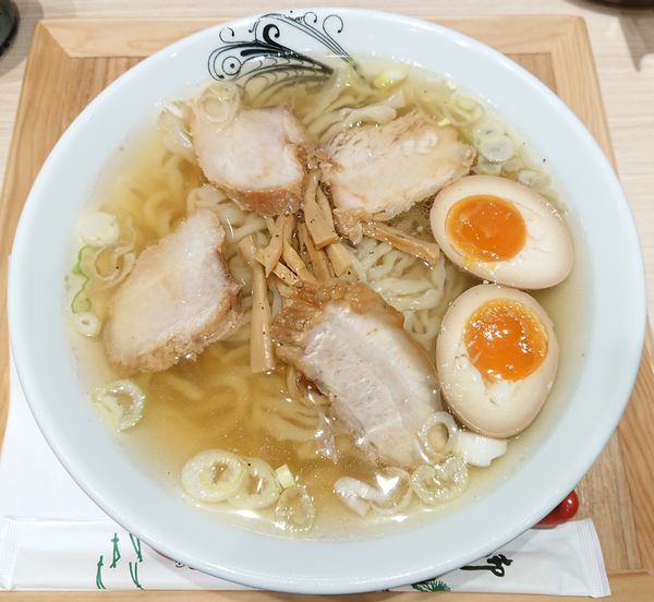 「喜多方らーめん＋味玉」@七彩飯店の写真