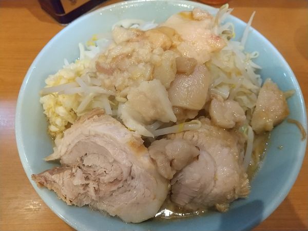 「小ラーメン　ヤサイ・ニンニク・アブラ」@ラーメンBoo Boo太郎。の写真