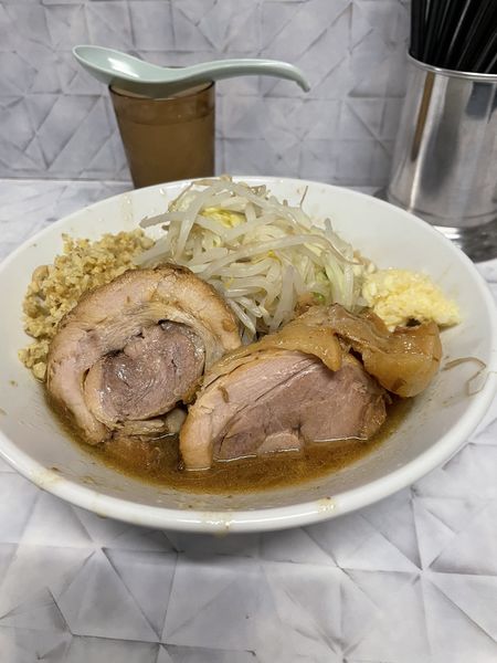 「ミニラーメン、生姜」@麺屋 歩夢 金沢八景店の写真