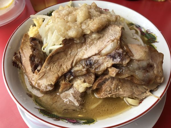 「白流らーめん＋ご飯・ニンニク少な目（800＋50円）」@あくた川流の写真