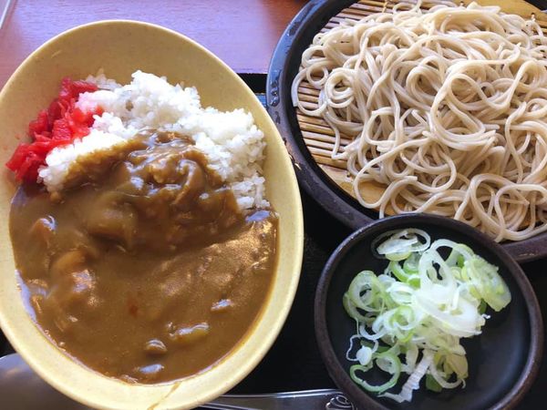 「カレーセット」@ゆで太郎 入船店の写真