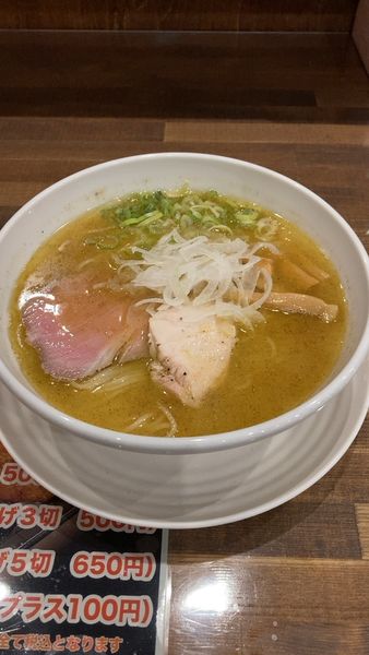 「鷄そば750円」@らーめんえびす 中津川の写真