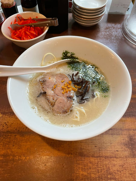 「塩豚骨らーめん」@幸心堂の写真