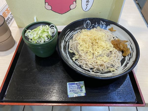 「もりそば360円 大盛クーポン」@ゆで太郎 淡路町店の写真
