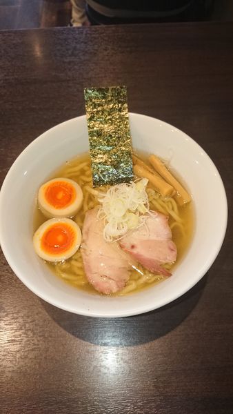 「味玉中華そば塩1000」@櫻井中華そば店の写真